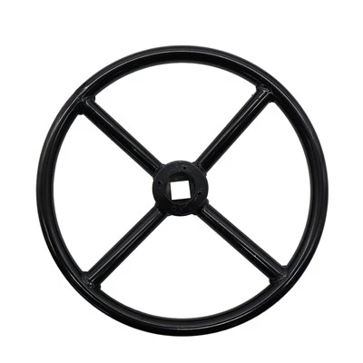 Square hole hand wheel
